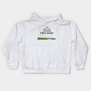 Free Derry Mural Wall Kids Hoodie